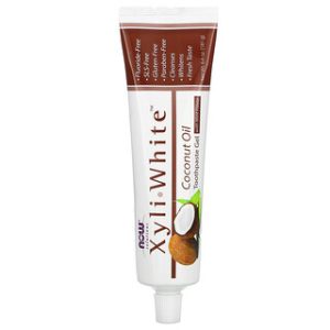 משחת שיניים ג'ל קוקוס-נענע XyliWhite NOW Foods