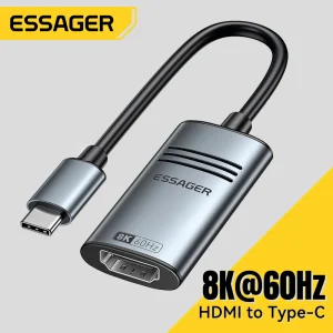 מתאם HDMI ל-USB-C Essager, צפייה איכותית 8K
