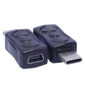 מתאם USB Type C - מיני USB, טעינה והעברת נתונים