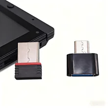 מתאם אלחוטי USB WiFi ל-R36S - עם מתאם OTG Type-C