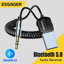 מתאם בלוטות' לאוטו Essager - USB ל-AUX אלחוטי