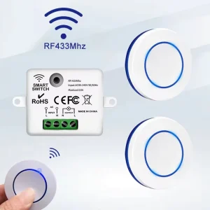 מתג אור אלחוטי RF 433MHz - שליטה מרחוק