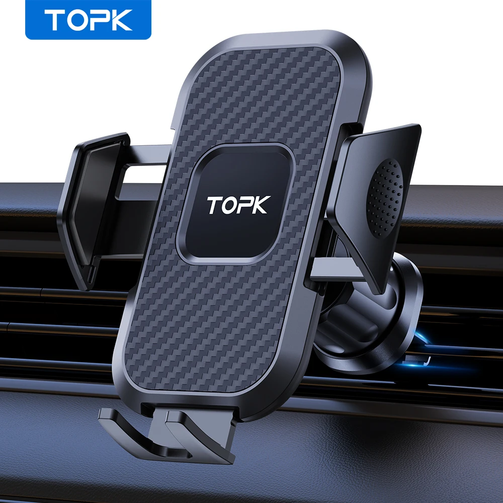 מתקן טלפון לרכב - TOPK אוניברסלי לאייפון