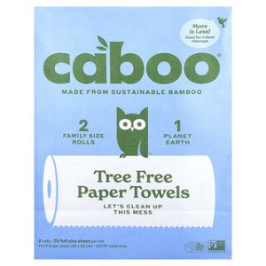 נייר טואלט ידידותי לסביבה Caboo - 2 גלילים