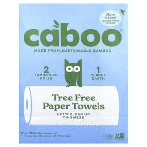 נייר מגבות Caboo - 2 גלילים - נייר טואלט ידידותי