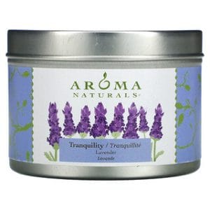 נר ריחני למטייל - Aroma Naturals לבנדר 2.8oz