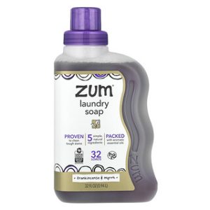 סבון כביסה ZUM-לבונה ומור-32oz ניקוי טבעי ועוצמתי