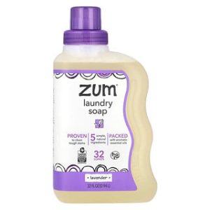 סבון כביסה ZUM לבנדר 32oz - ניקוי טבעי ומפנק