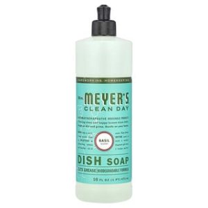 סבון כלים Mrs. Meyer's- ריח בזיליקום- 473 מ"ל