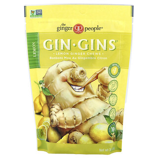 סוכריות ג'ינג'ר למון Gin Gins® - 84 גרם The Ginger People