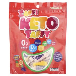 סוכריות זוליפופס Zaffi® Keto Fruit - 85 גרם טעימות ובריאות
