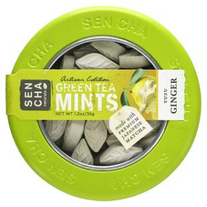 סוכריות מנטה ירוק תה יוזו ג'ינג'ר - Sencha Naturals