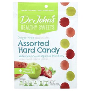 סוכריות קשות בריאות ד,ר ג'ונס - בטעמים + סיבים