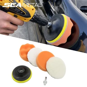 סט פדים ליטוש אוניברסלי לרכב - SEAMETAL 3-5 אינץ'