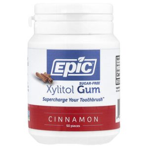 סטיק מסטיק Xylitol קינמון Epic Dental - 50 יחידות
