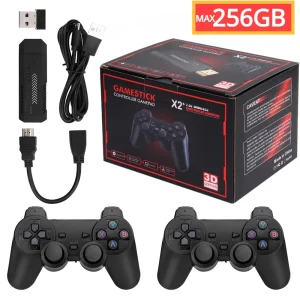 סטיק משחקים 256G - קונסולת משחקים HD 4K עם 58K משחקים