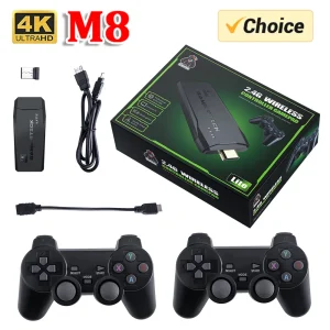 סטיק משחקים רטרו M8 Lite 4K - 64GB - 10000 משחקים