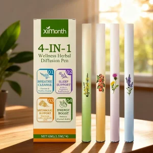 עט מטהר אוויר - 4 יח׳ , ניחוח מרגיע וחושי