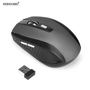 עכבר אלחוטי גיימינג 2.4GHz - דק ושקט , Macbook PC
