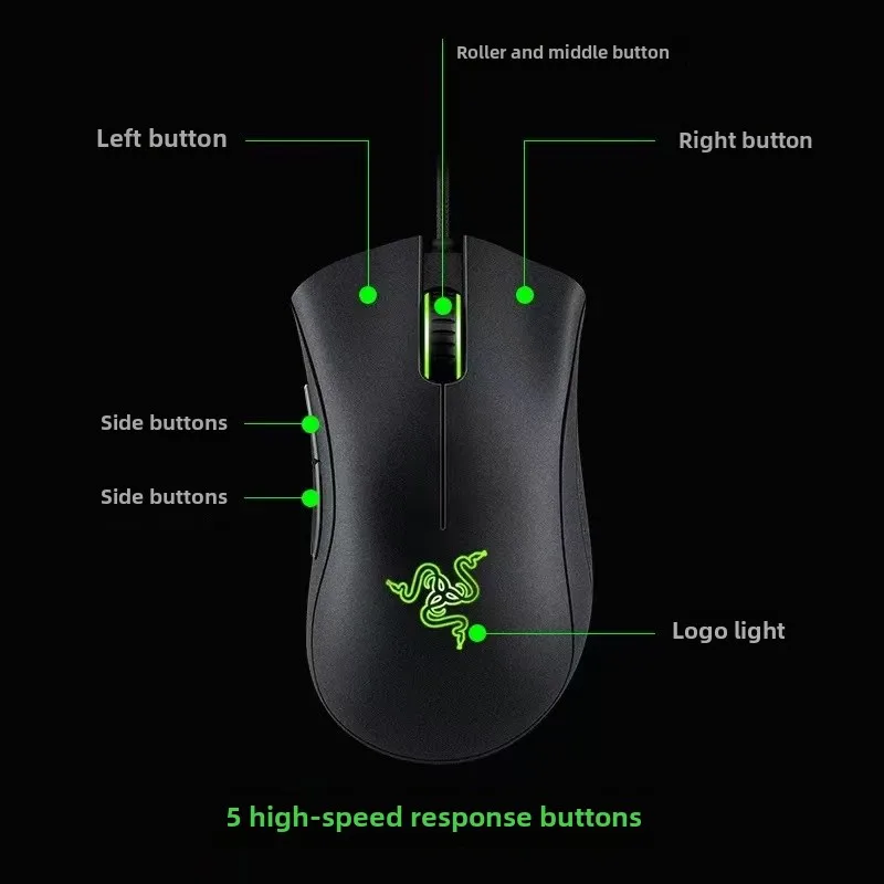 עכבר גיימינג Razer Deathadder Viper- מהיר ואמין
