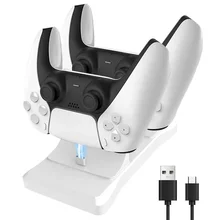 עמדת טעינה Dual PS5 - עם מתאם מהיר ונוח