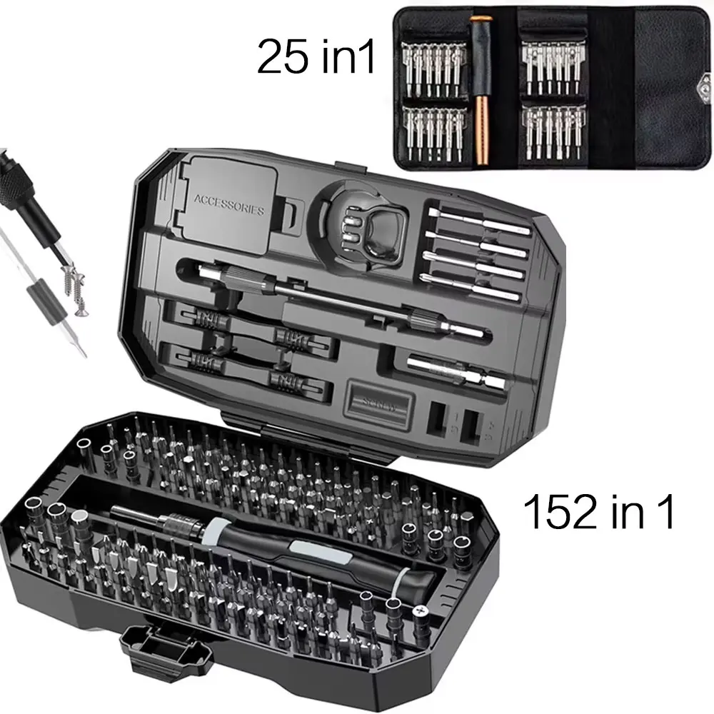 ערכת מברג Precision מקצועית - תיקון מחשבים 152 ב-1