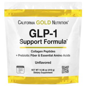 פורמולת GLP-1 תומכת , קולגן ימי, סיבים ו-BCAA - California Gold