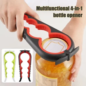פותחן קופסאות רב תכליתי 4 ב-1 - פותחן בקבוקים