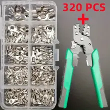 פלייר משולב 4 ב-1 , סט טרמינלים נחושת 320 יח'