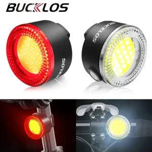 פנס אופניים BUCKLOS נטען- קדמי ואחורי LED
