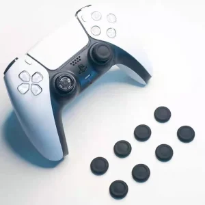 פקקי סיליקון לאחיזה לג'ויסטיק PS5,PS4 - 8 יחידות