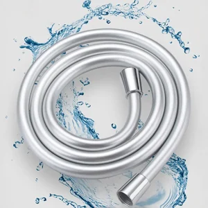 צינור למקלחת גמיש PVC - 1,1.5,2 מטר - עמיד ואיכותי