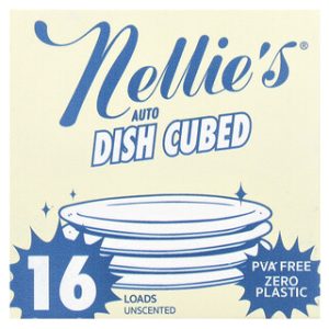 קוביית מדיח כלים ללא ריח - Nellie's - 16 יחידות
