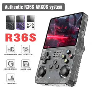קונסולת משחקים ניידת ARKOS R36S - מסך IPS 64GB,128GB