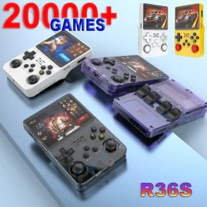 קונסולת משחקים ניידת Retro R36S - 128G משחקים