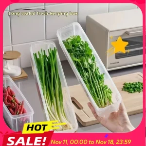 קופסאות אחסון שקופות למקרר-שמירה על טריות מזון