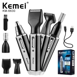 קוצץ שיער לאף Kemei 6630 - גוזם לאף וגבות