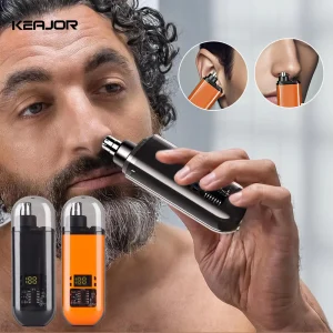 קוצץ שיער לאף נטען חשמלי גברים - נייד וקומפקטי