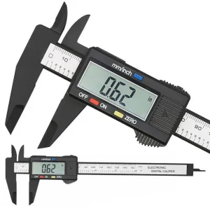 קליבר דיגיטלי קרבון-פייבר 150 מ,מ - מדידה מדויקת