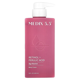 קרם גוף רטינול + חומצה פרולית - Medix 5.5 - 444 מ"ל