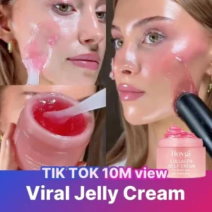 קרם ג'לי פנים קולגן 100 גרם-לחות, ניקוי נקבוביות