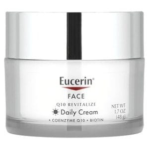 קרם פנים Q10 ליום Eucerin - ללא ריח - 48 גרם