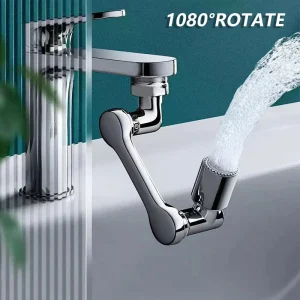ראש ברז מסתובב 1080° עם 2 מצבי ריסוס - אוניברסלי
