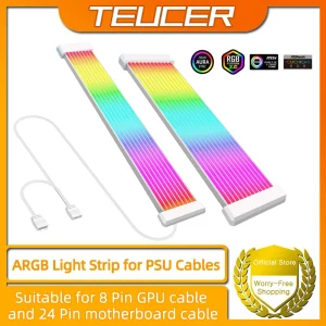 רצועת RGB למחשב - כבל PSU,GPU מסונכרן ARGB