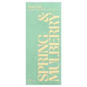 שוקולד ממותק תמרים Spring & Mulberry - נענע 60 גרם