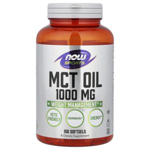 שמן MCT NOW Foods - 150 כמוסות רכות - לספורטאים