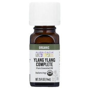 שמן אתרי ילאנג ילאנג אורגני - Aura Cacia - 7.4 מ"ל