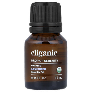 שמן אתרי לבנדר אורגני Cliganic - 10 מ"ל