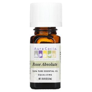 שמן אתרי רוז-אבסולוט Aura Cacia - 3.7 מ"ל