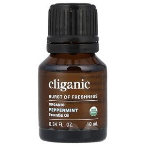 שמן מנטה אתרי אורגני - Cliganic - 10 מ"ל
